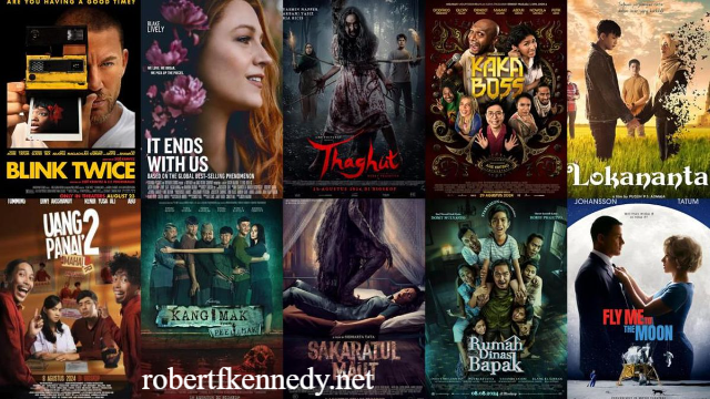 Rekomendasi 8 Film Baru yang Tayang di Bioskop 2024